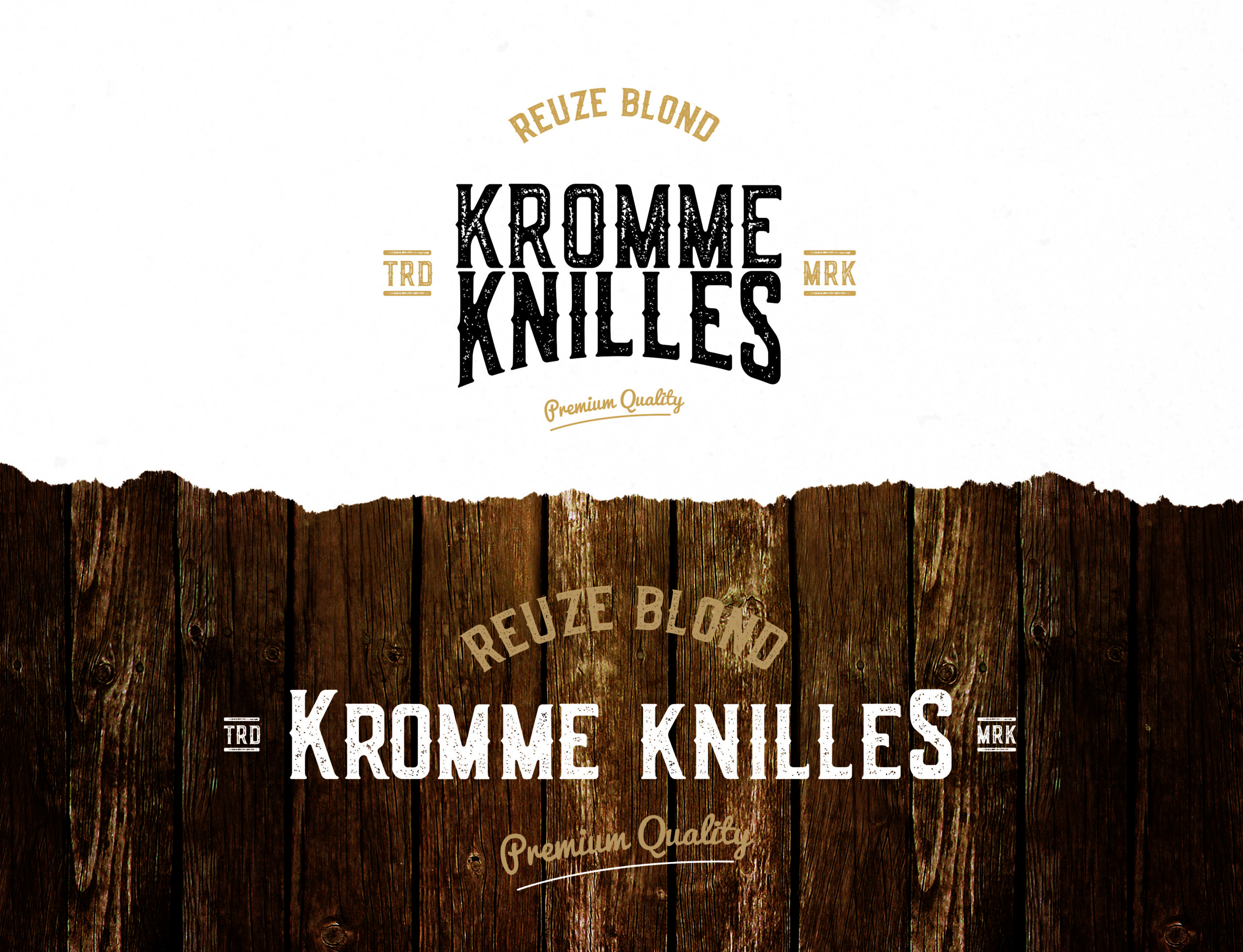 Kromme Knilles &bull; Rockgood Design - Graffische Vormgeving Friesland