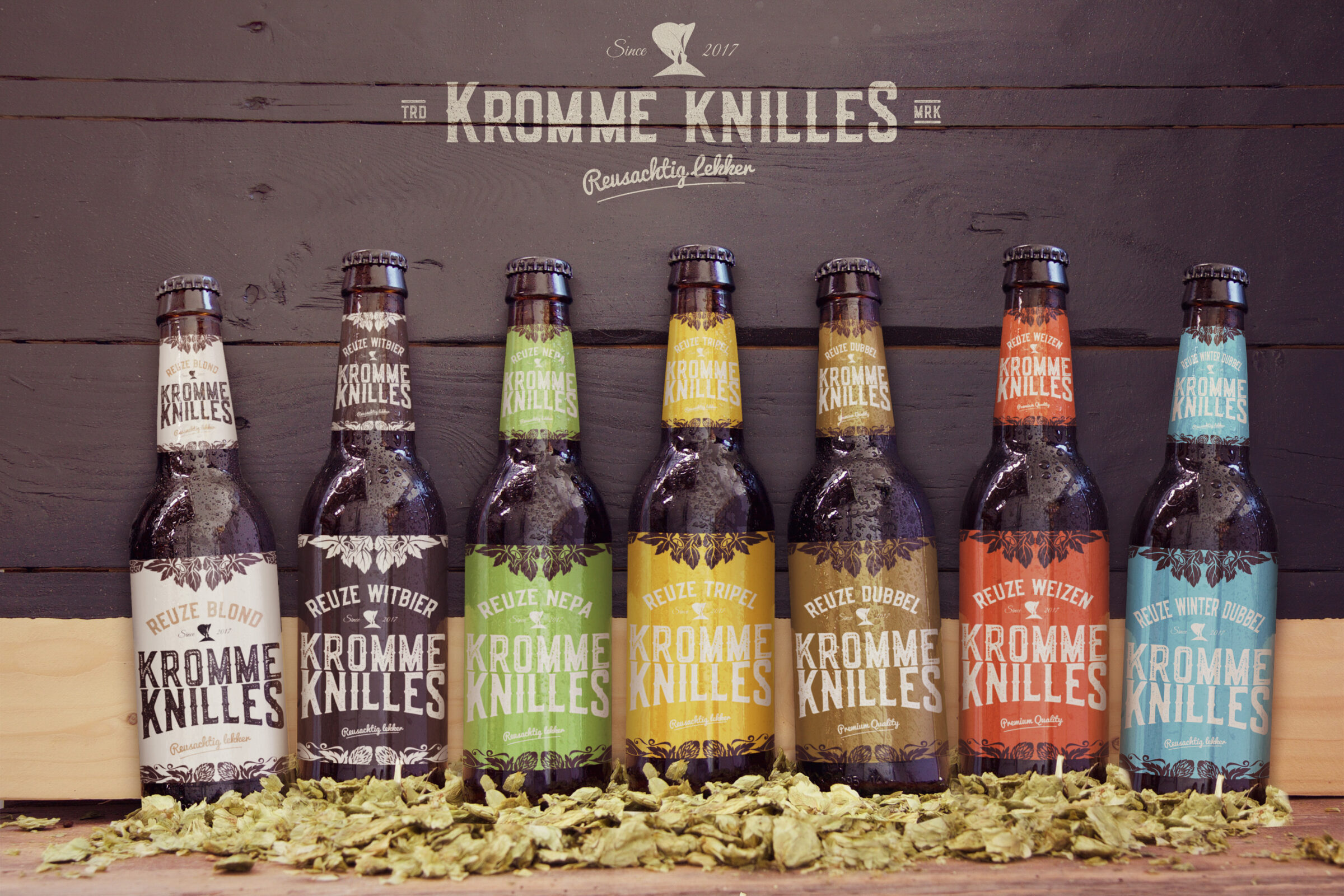 Kromme Knilles &bull; Rockgood Design - Graffische Vormgeving Friesland